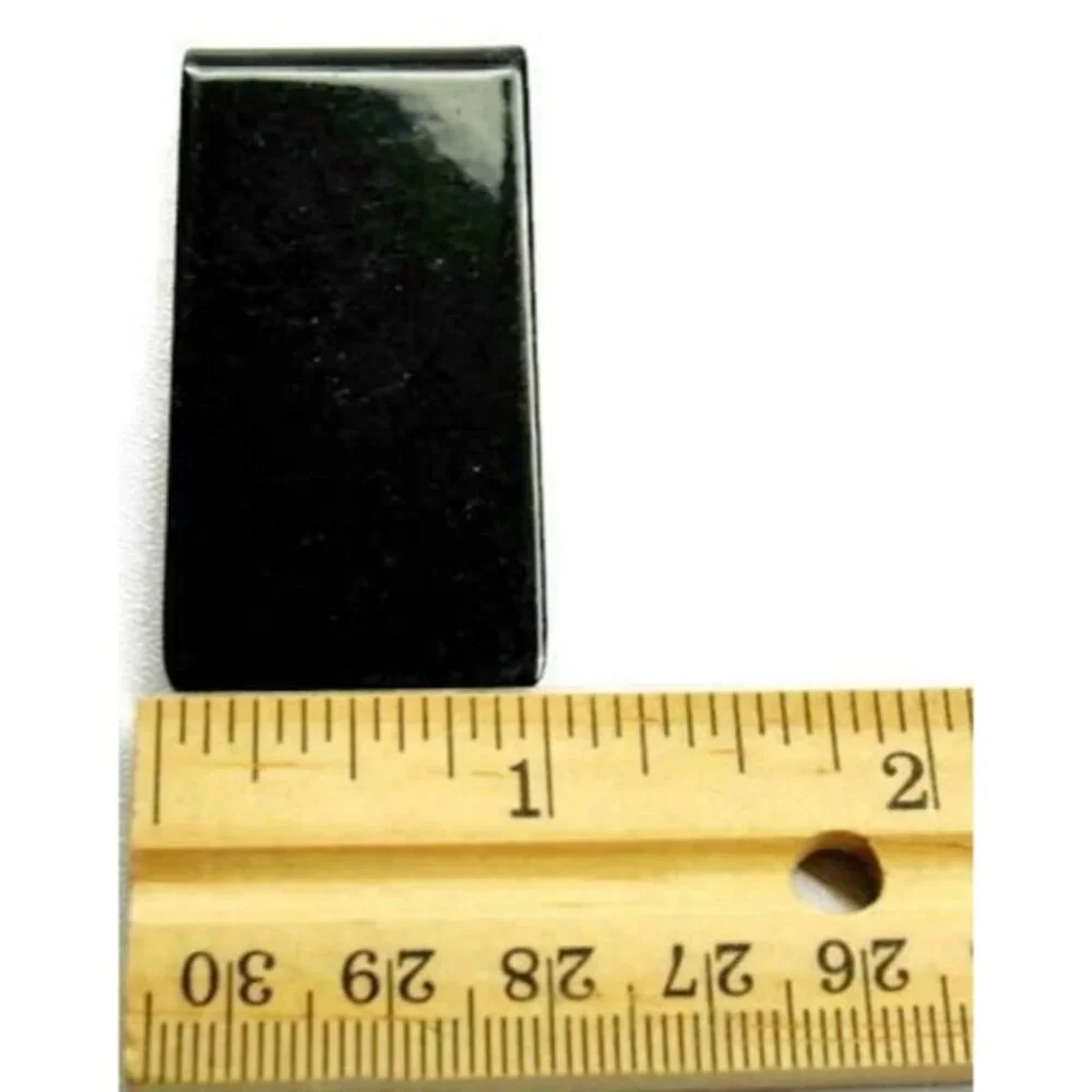 Money Clip Classic Black Wallet Cash ID Credit Card Holder